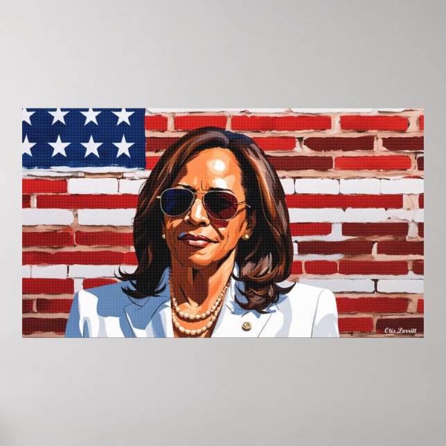 KAMALA HARRIS POSTER (Vorne)