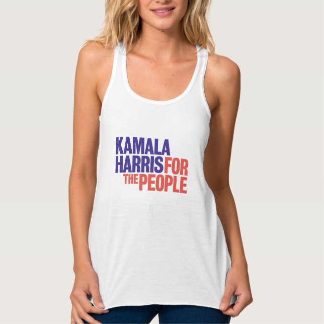 Kamala Harris pour le débardeur de t-shirts du Peu (Devant)