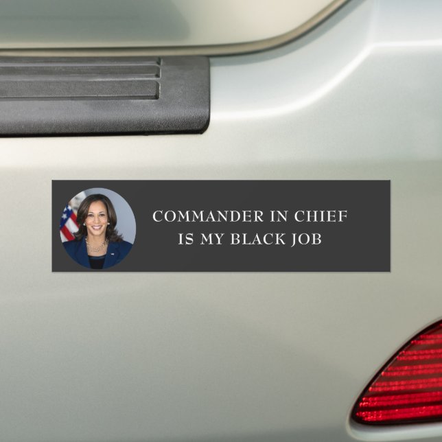 Kamala Harris Präsident Black Job Autoaufkleber (Auf Auto)