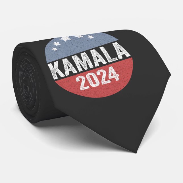 Kamala Harris, Präsidentin für demokratische Wahle Krawatte (Gerollt)