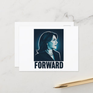 Kamala Harris - Präsidentschaftswahl 2024 Postkarte