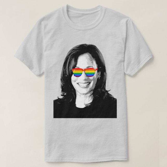 Kamala Harris Pride T-Shirt (Design vorne)