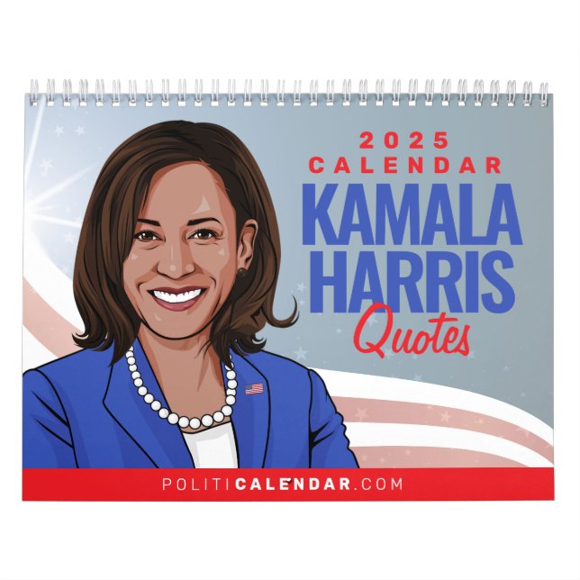 KAMALA HARRIS QUOTEN 2025 KALENDER (Titelbild)