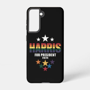 Kamala Harris Regenbogen Schwulen Stolz LGBT Wahl  Samsung Galaxy Hülle