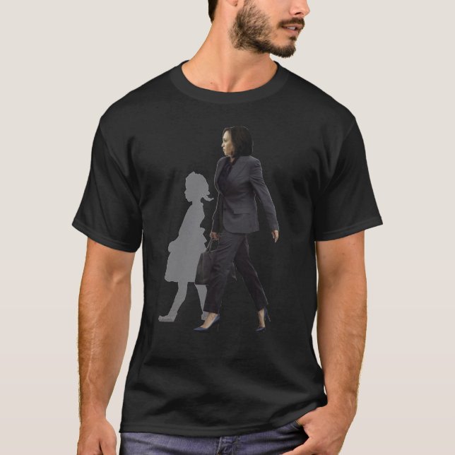 Kamala Harris Ruby Bridges Wandern Frau Vice Pres T-Shirt (Vorderseite)