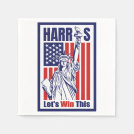 Kamala Harris Serviette