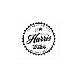 Kamala Harris | Sie haben meine Stimme Gummistempel