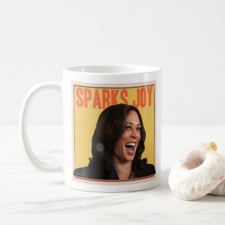 Kamala Harris Sparks Joy Tasse