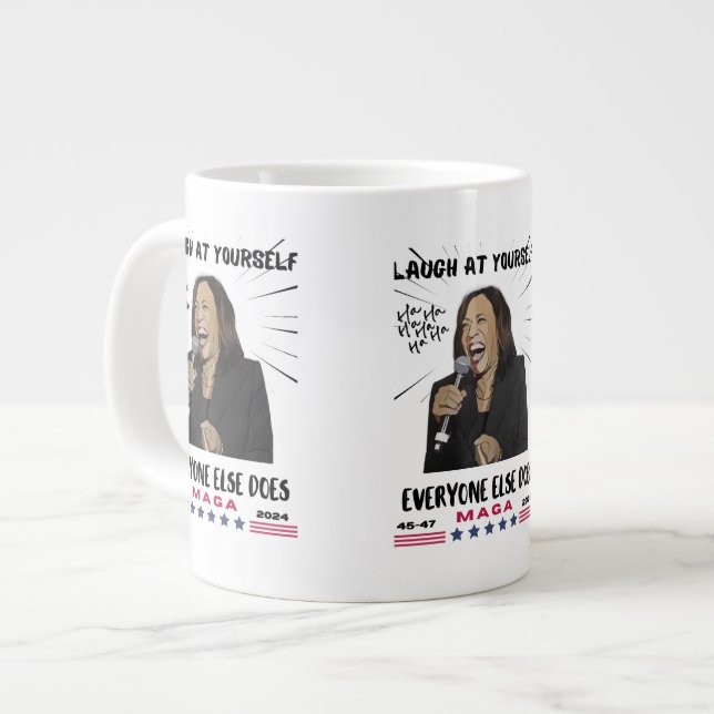 Kamala Harris Specialty Tasse (Vorderseite Links)