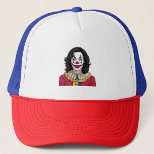 Kamala Harris Spooky Halloween Clownwahl 2024 Truckerkappe