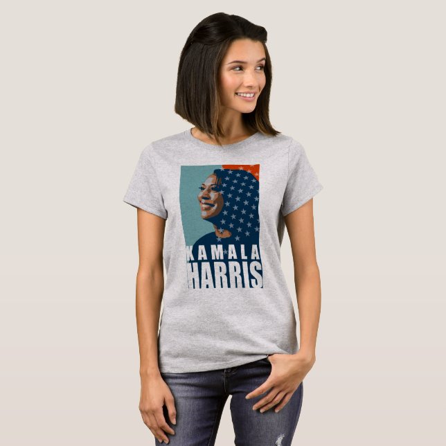Kamala Harris T Shirt (Vorne ganz)
