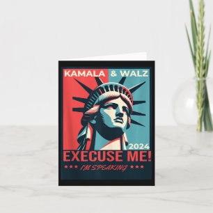 Kamala Harris Tim Walz 2024 Wahl Karte