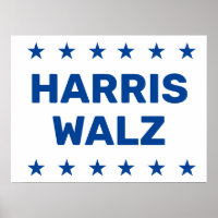 Kamala Harris Tim Walz Yard