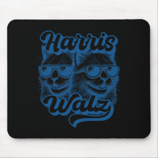 Kamala Harris Tim Wheimer Waltz 2024 Funny Retro C Mousepad