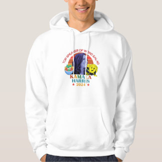 Kamala Harris Top Lautsprecher Hoodie