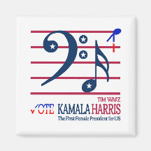 Kamala Harris und Tim Walz