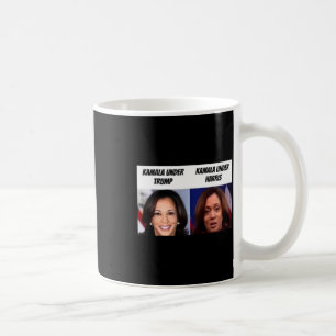 Kamala Harris unter Trump Funny Trump-Unterstützer Kaffeetasse