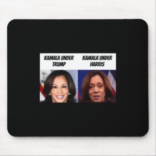 Kamala Harris unter Trump Lustiger Trump-Anhänger Mousepad