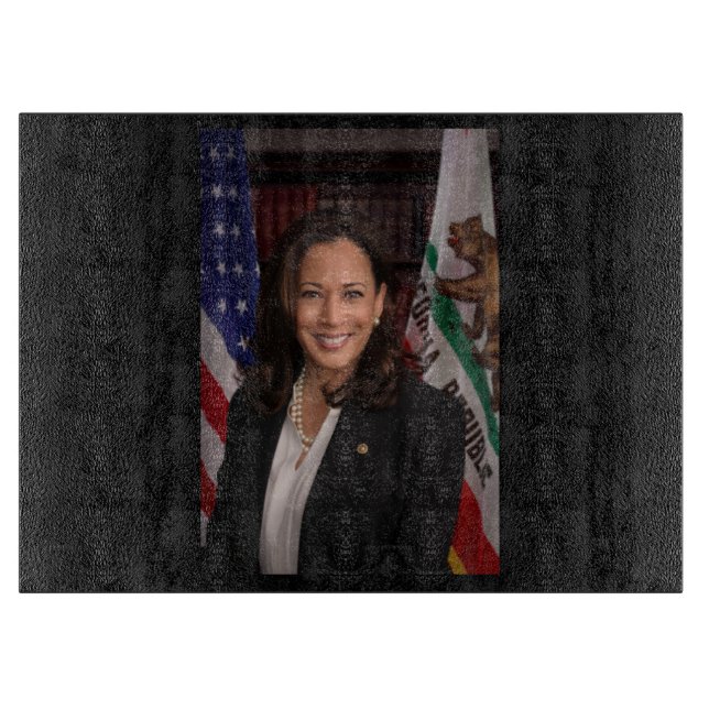 Kamala Harris US-Vizepräsident, Biden 2024 Schneidebrett (Vorderseite)