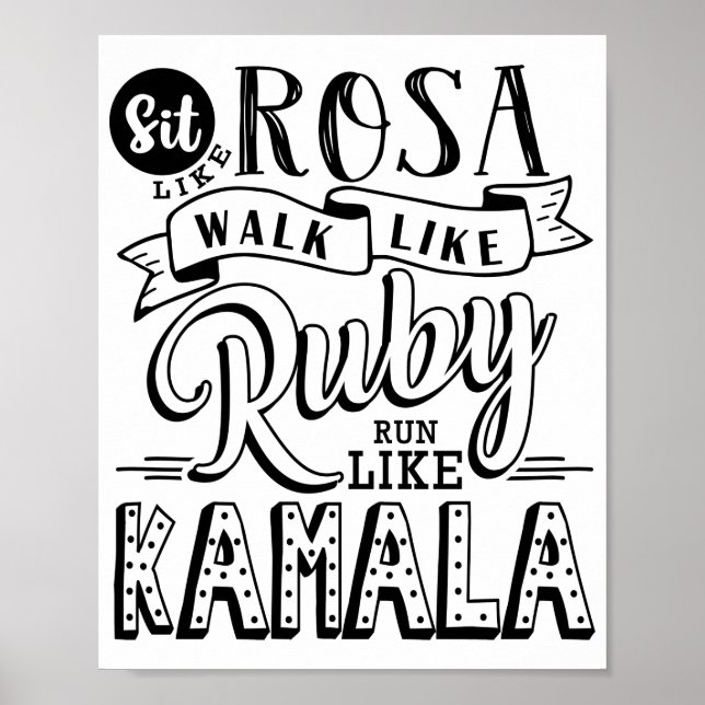 Kamala Harris VP Elect Poster (Vorne)