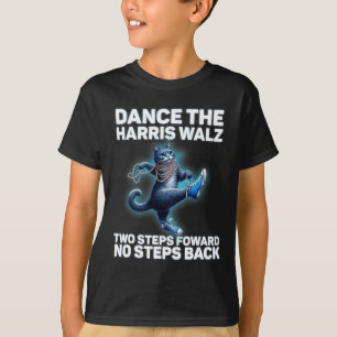 Kamala Harris W 2024 Waltz Dance 2 Schritte nach v T-Shirt