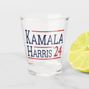 Kamala Harris Wahl 2024 I Schnapsglas