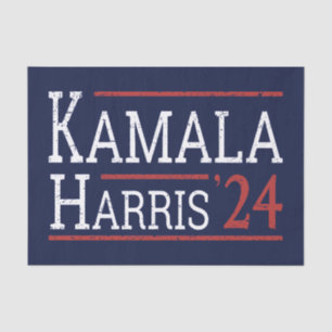 Kamala Harris Wahl 2024 I Seidenpapier