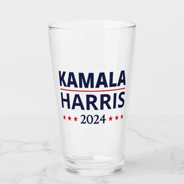 Kamala Harris Wahl 2024 III Glas (Vorderseite)