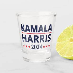 Kamala Harris Wahl 2024 III Schnapsglas