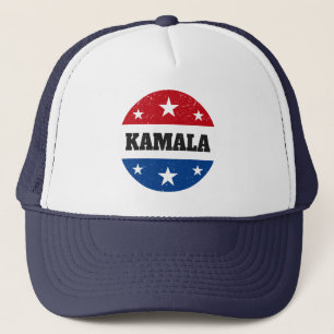 Kamala Harris Wahl 2024 V Truckerkappe