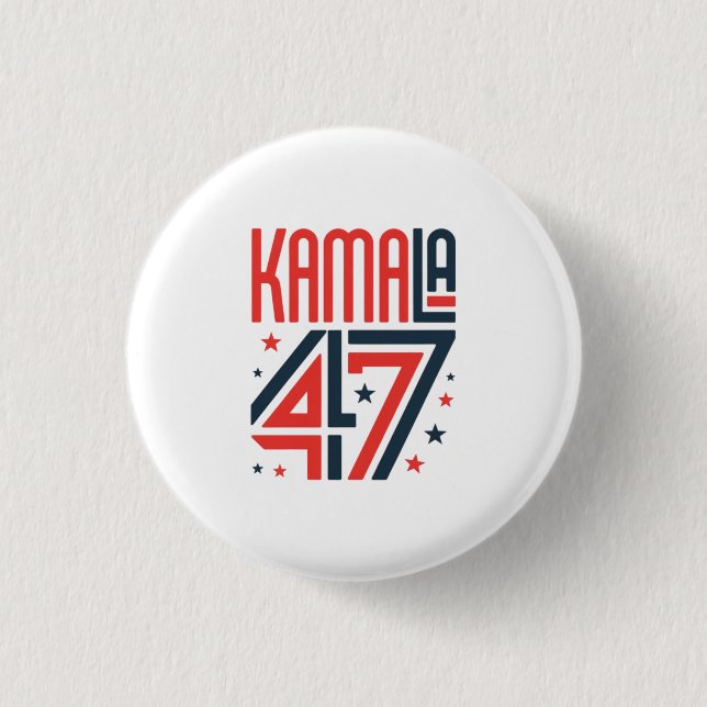Kamala Harris Wahlkampagne Button (Vorderseite)