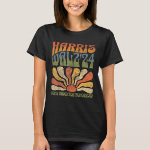 Kamala Harris Walz 2024 für ein heller morgen T-Shirt