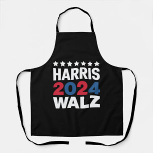 Kamala Harris Walz Für Präsident Vizepräsident Schürze