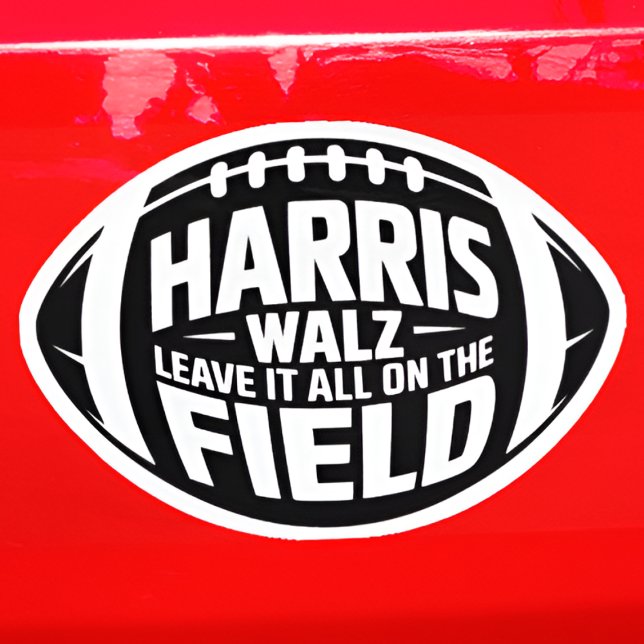 Kamala Harris Walz QR Code Sortiment Custom-Cut Aufkleber (Von Creator hochgeladen)