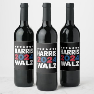Kamala Harris Walz, Vizepräsident Weinetikett