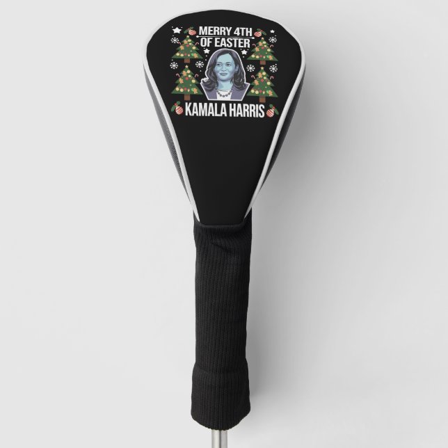 Kamala Harris Weihnachten Weihnachten Weihnachten  Golf Headcover (Vorderseite)