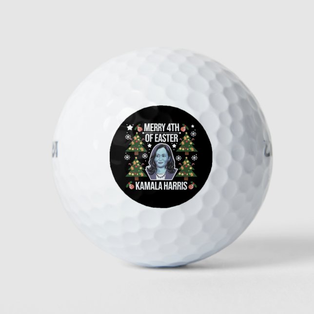 Kamala Harris Weihnachten Weihnachten Weihnachten  Golfball (Vorderseite)