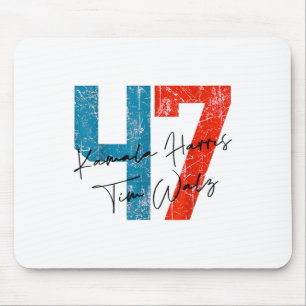 Kamala Harris Wheimer 2024 Harris Waltz Präsident Mousepad