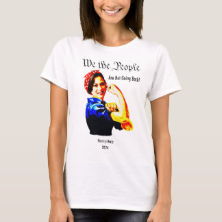 Kamala Harris "Wir, die Menschen" - nicht zurück T-Shirt