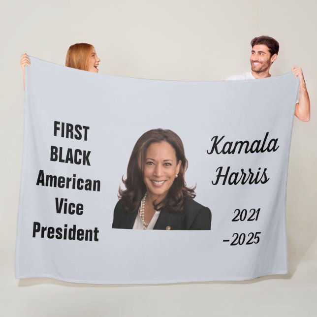 KAMALA HARRIS Wurfdecke Fleecedecke (Beispiel)