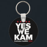 Kamala Harris Yes We Kam für US-Präsident 2024 Schlüsselanhänger<br><div class="desc">Kamala Harris Yes We Kam für US-Präsident 2024</div>