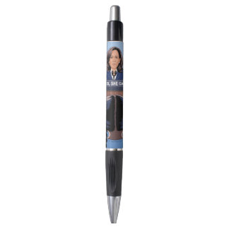 KAMALA HARRIS'S NIECE - JA, SIE KANN Notebook Kugelschreiber