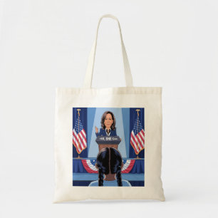 KAMALA HARRIS'S NIECE - JA, SIE KANN TASTE TRAGETASCHE