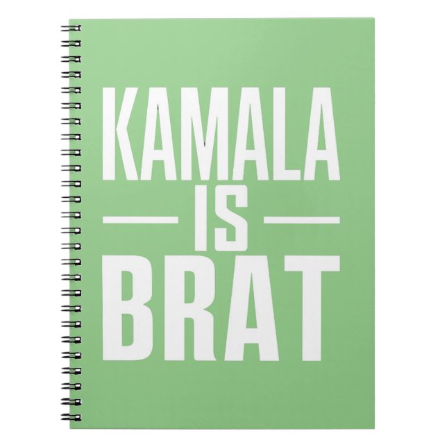 Kamala ist ein verzogenes Gör Notizblock (Vorderseite)