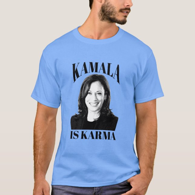 Kamala ist Karma T-Shirt (Vorderseite)