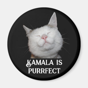 Kamala ist Purrfect Magnet