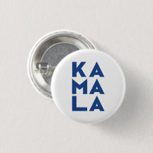kamala Ka ma la 3 Silben typografisch blau weiß