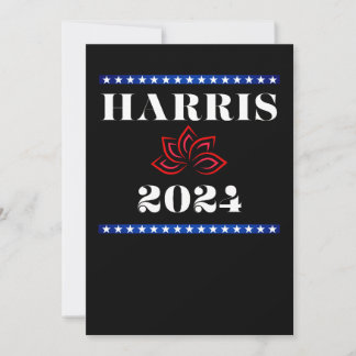 Kamala Lotus Harris für POTUS Einladung
