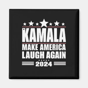 Kamala Mach Amerika wieder zum Lachen Amerikanisch Magnet