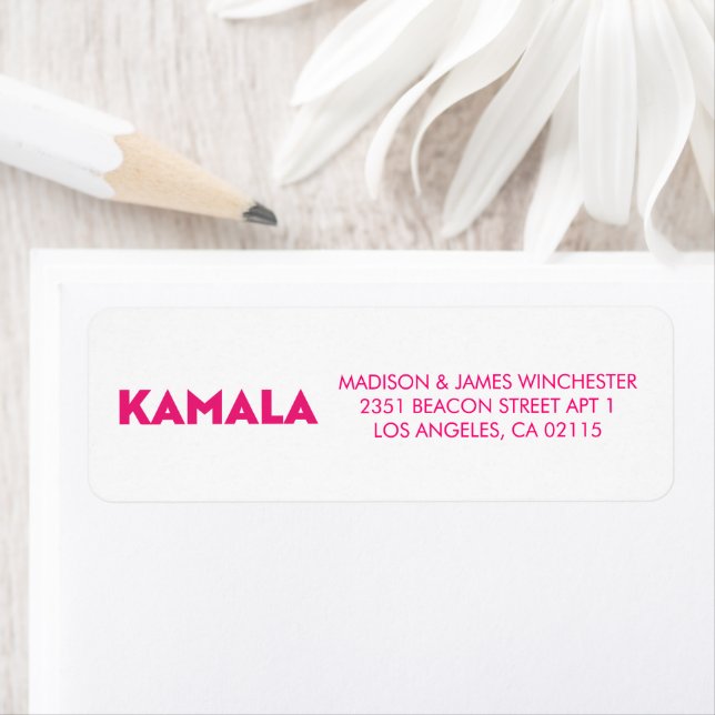 Kamala moderne, fett formatierte Typografie, heiß  (Insitu)